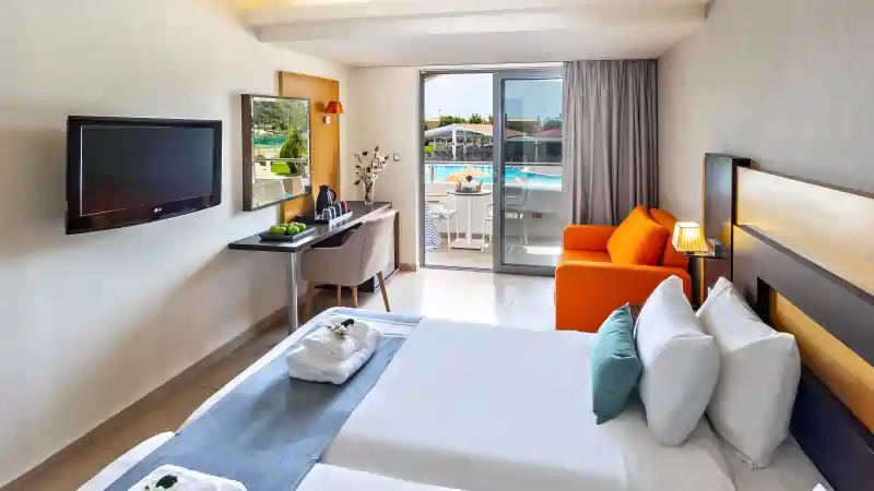 Twin Room with Pool View