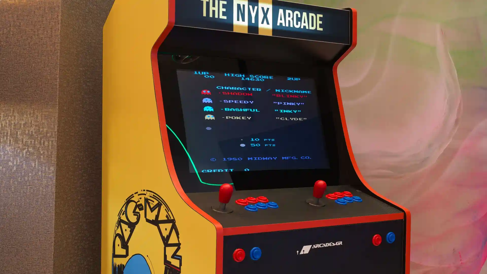 NYX Esperia Palace Athens - Retro Games