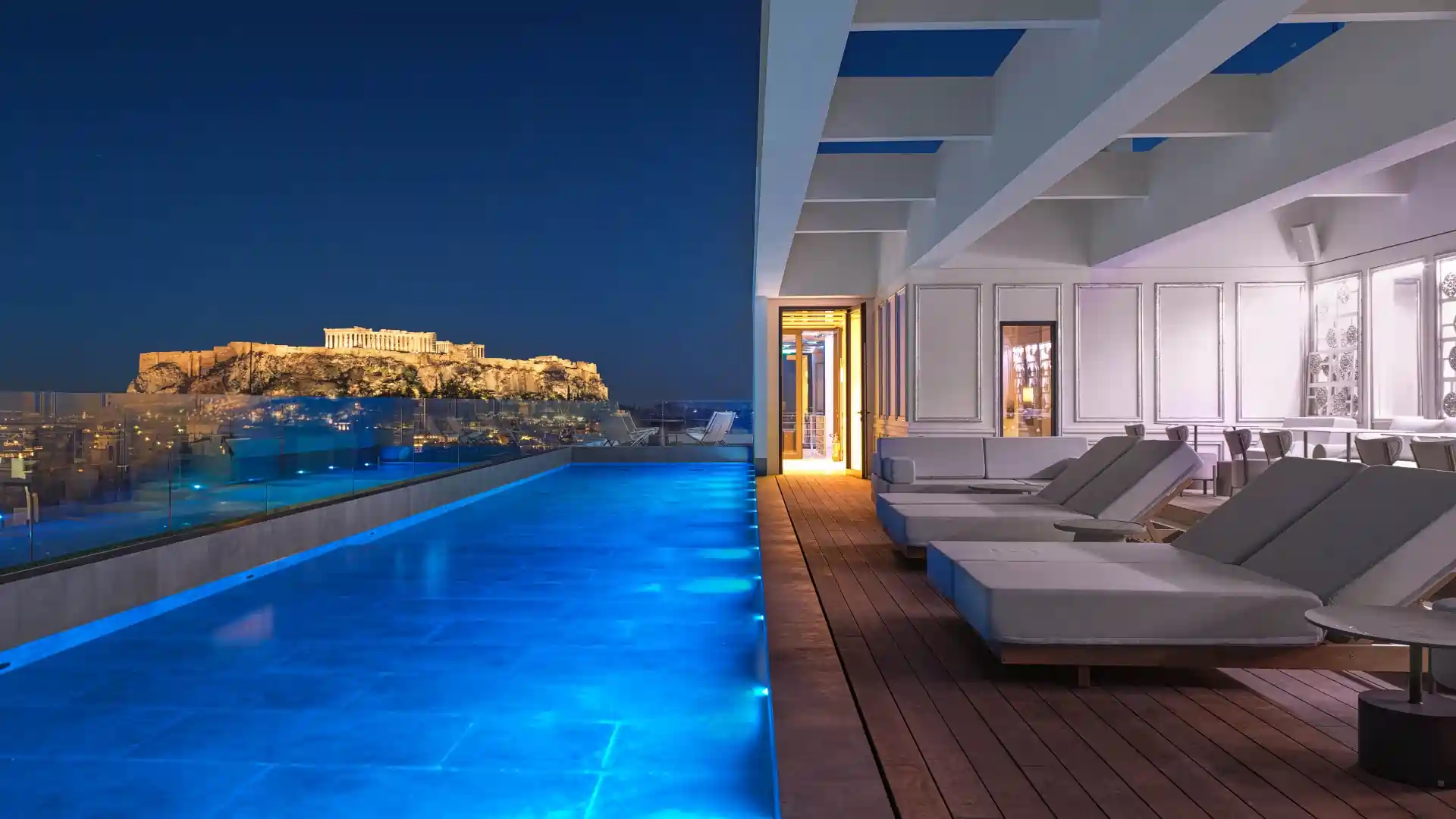 NYX Esperia Palace Athens - Shallow Rooftop Pool