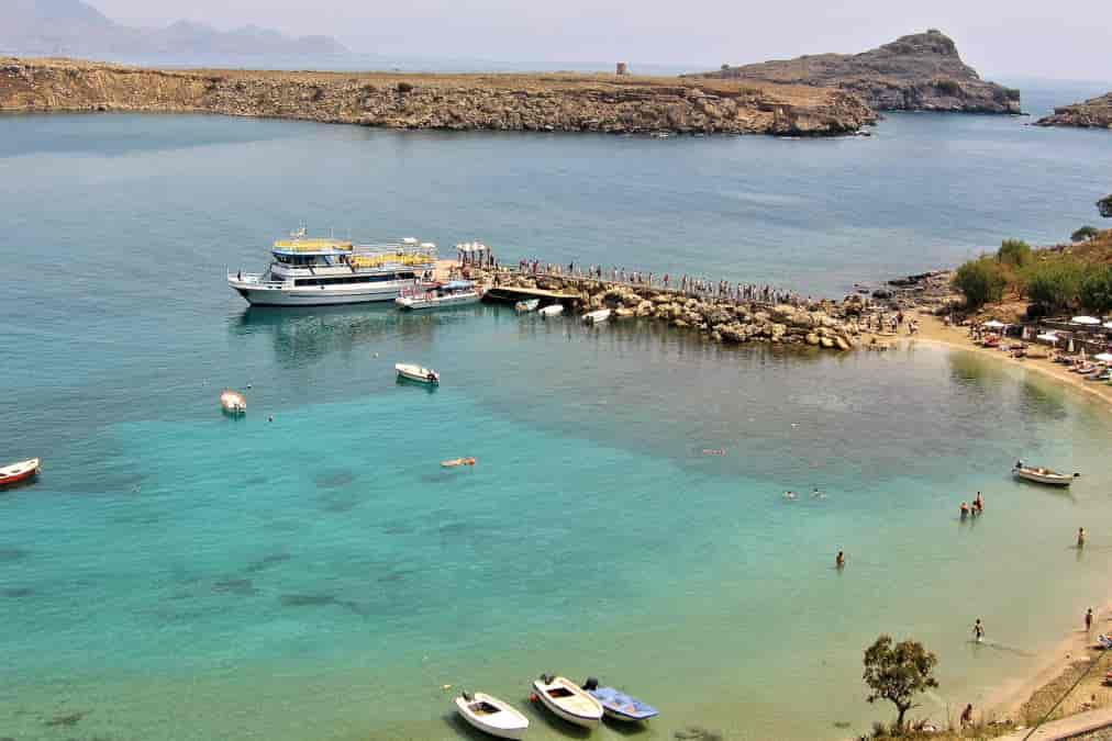 Boat Trip to Lindos Village