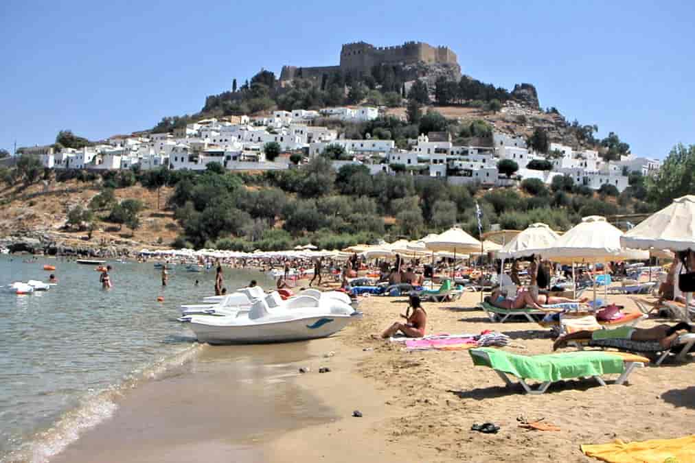 Boat Trip to Lindos Village