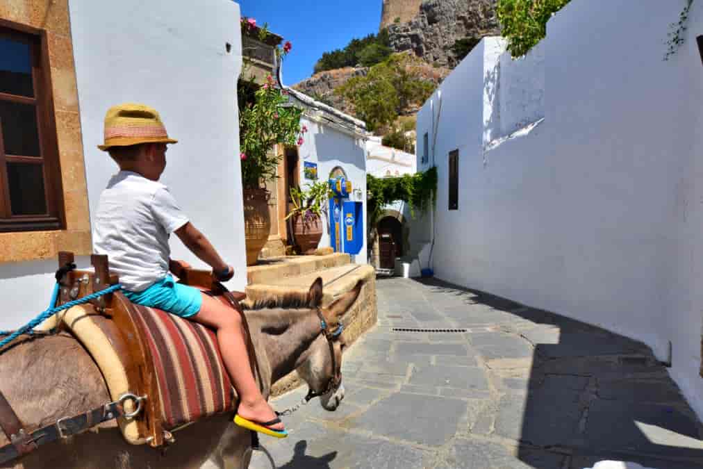 Boat Trip to Lindos Village