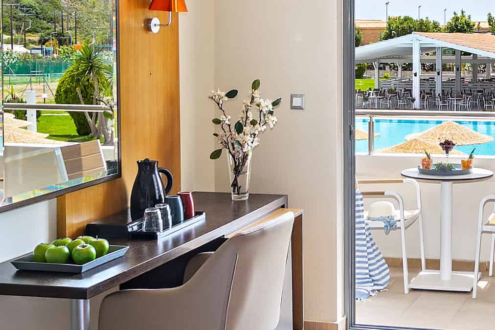 Twin Room with Pool View