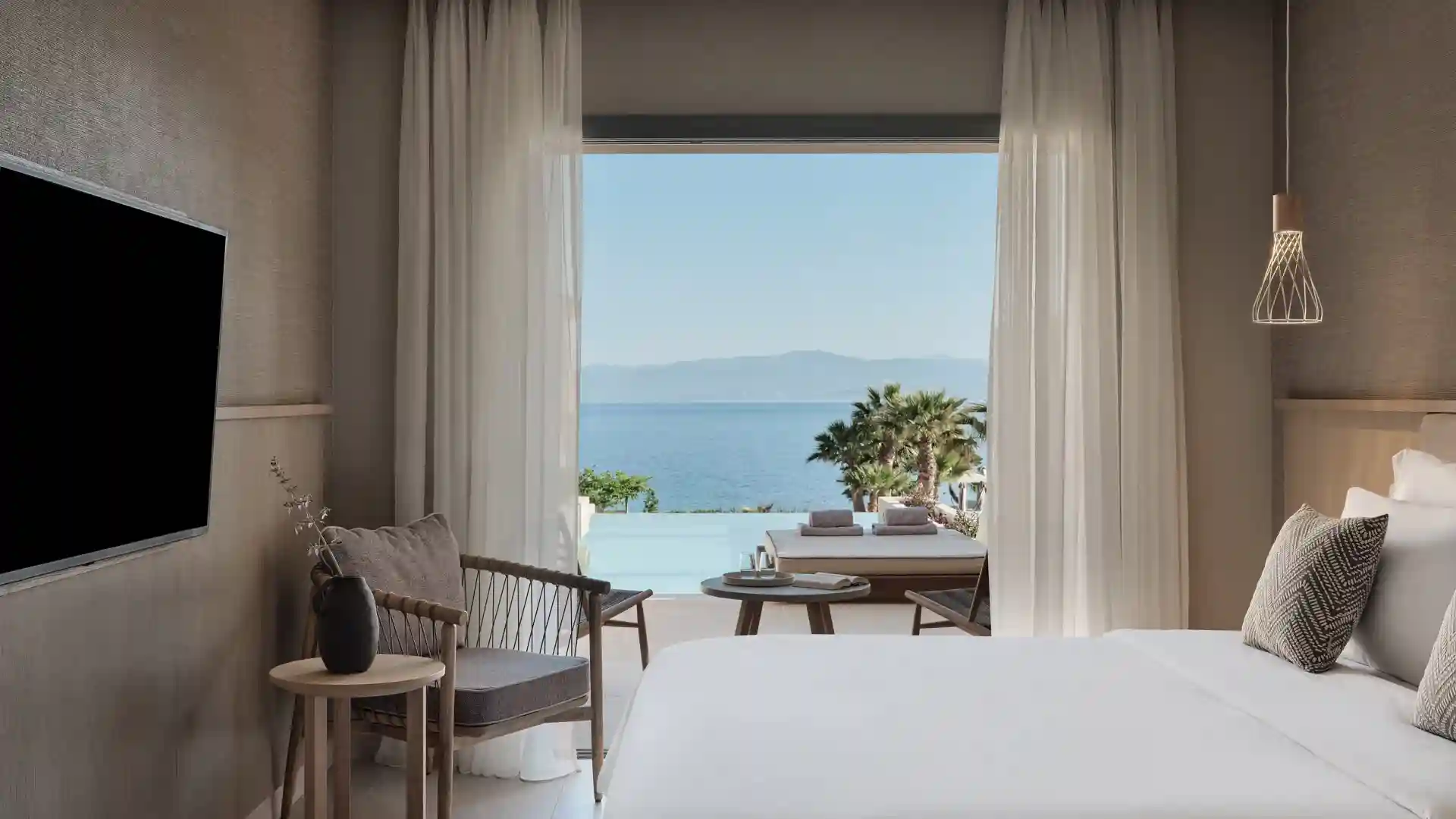 Deluxe Double Room Sea View with Private Pool