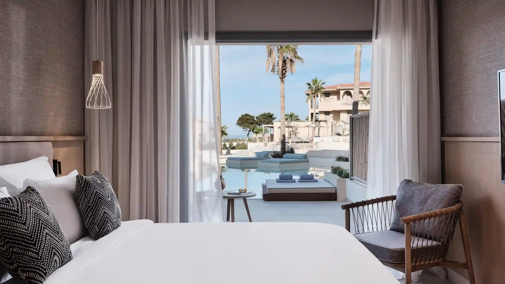 Deluxe Double Swim-up Room