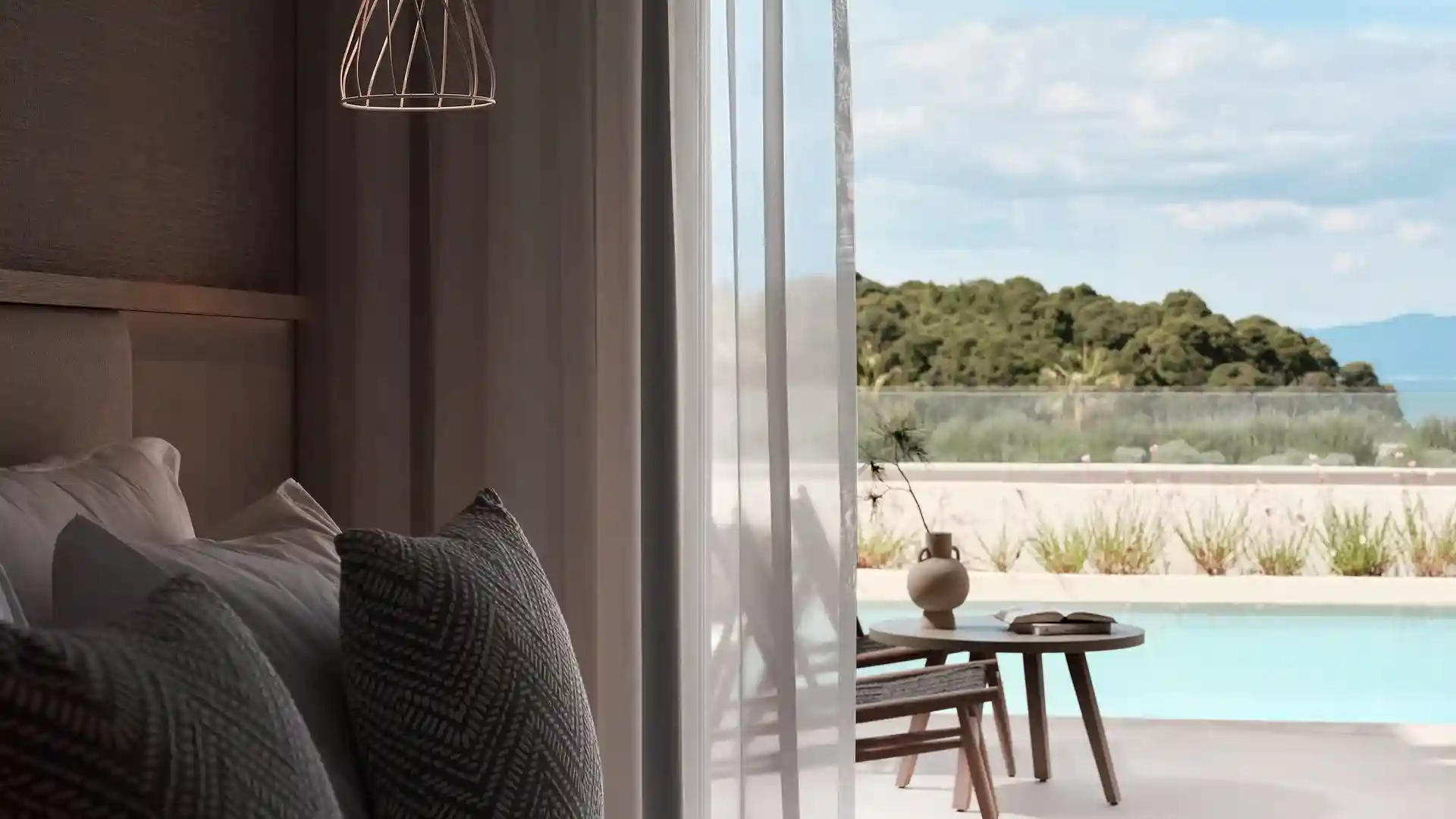 One-Bedroom Suite with Sea View & Private Pool