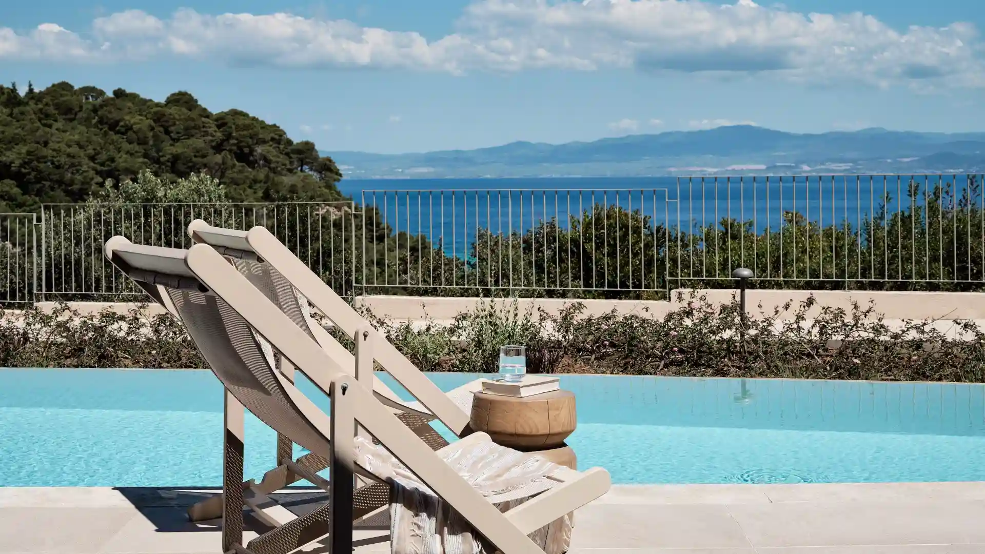 Two-Bedroom Panoramic Suite with Sea View, Private Pool & Hot Tub